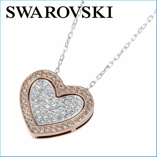 スワロフスキー SWAROVSKI ネックレス 5113778 シルバー/クリア/ローズ ...