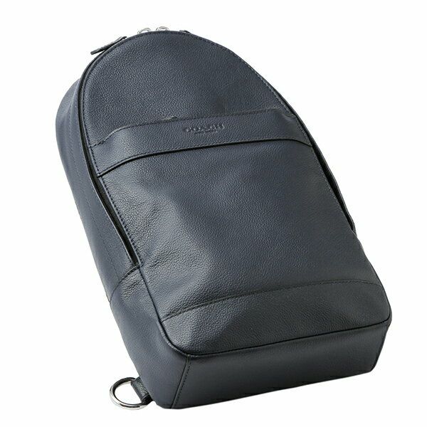 美品　コーチ ボディバッグ F54770 チャールズ パック 牛革　黒 COACH コーチ メッセンジャー ボディバッグ スリングバッグ