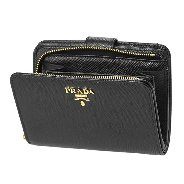 プラダ PRADA 2つ折り財布 1ML225 QWA F0002 サフィアーノ