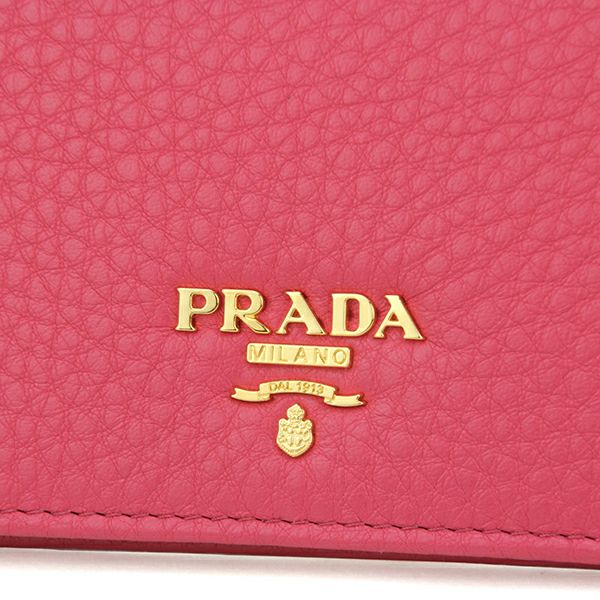 プラダ(PRADA) 2つ折り財布 1MV204 2E3A F0505 VITELLO GRAIN