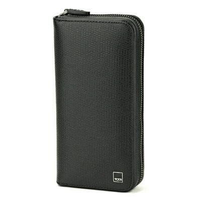 TUMI ブラック ラウンドファスナー 長財布 TUMI トゥミ ラウンドファスナー長財布 ALPHA ジップアラウンド