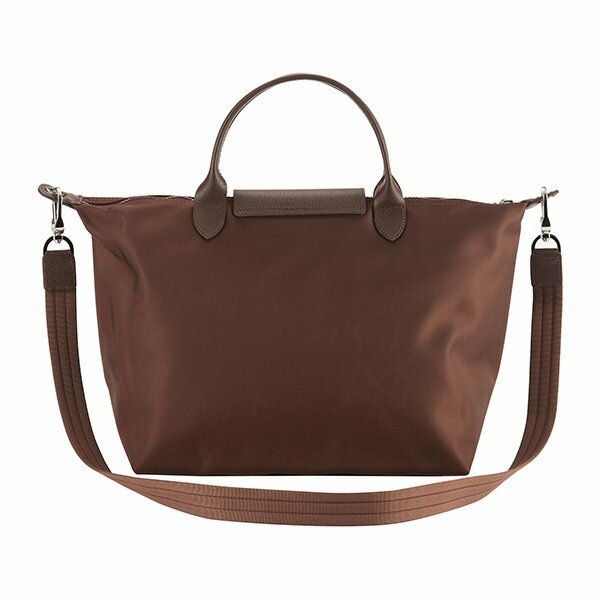 ロンシャン(LONGCHAMP) ハンドバッグ 1515 578 203 LE PLIAGE NEO ル・プリアージュ ネオ TOP-HANDLE M  CHOCOLAT(ショコラ) チョコレートブラウン | ブランドストリートリング【本店】