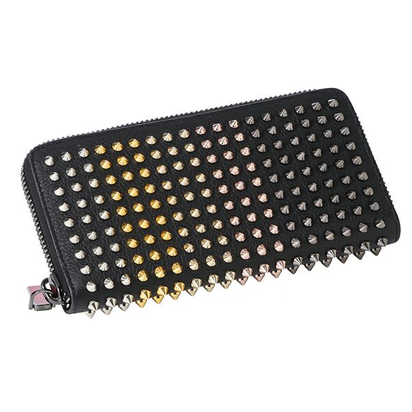 【国内即発送】【送料無料】★PANETTONE SPIKES★BLACK/BLACK★ 楽天市場】Christian Louboutin Panettone Spikes Walletの通販