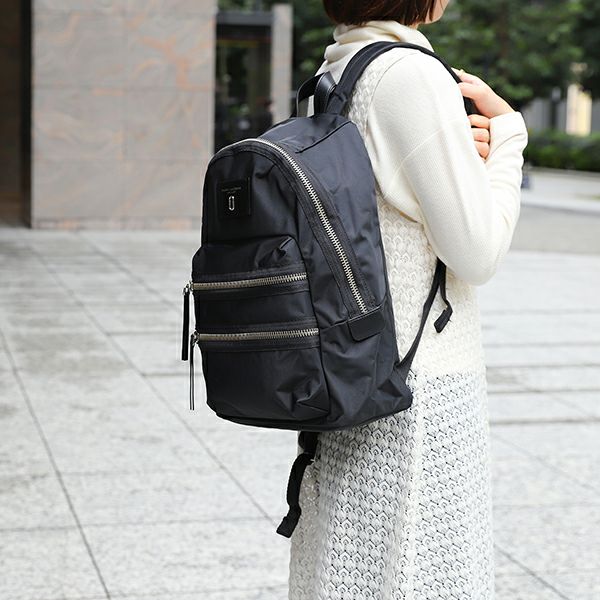 マークジェイコブス MARC JACOBS リュックサック M0012700 001 ナイロン バイカー ブラック 黒 BLACK |  ブランドストリートリング【本店】