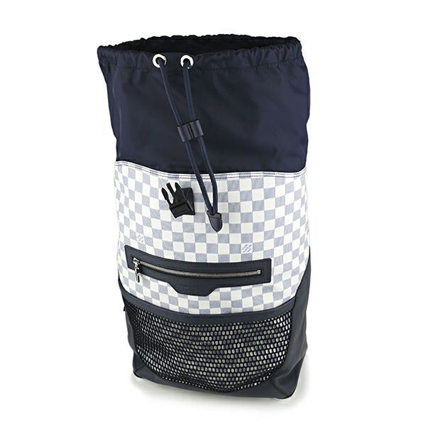 ルイヴィトン(Louis Vuitton) リュックサック N40018 DAMIER AZUR ダミエ アズール マッチポイント・バックパック  AZURE オフホワイト/ネイビー | ブランドストリートリング【本店】