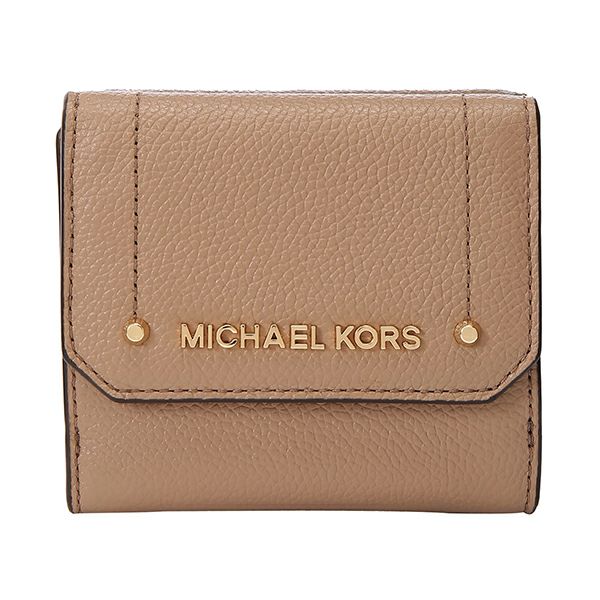 マイケルコース Michael Kors 2つ折り財布 35h8gyef2l 185 Hayes ヘイズ Md Trifold Coin Case Dk Khaki ダークベージュ系 ブランドストリートリング 本店