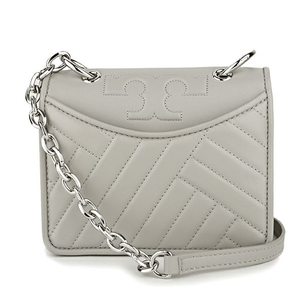 トリーバーチ TORY BURCH ショルダーバッグ 50646 052 アレクサ グレー/シルバー CONCRETE |  ブランドストリートリング【本店】