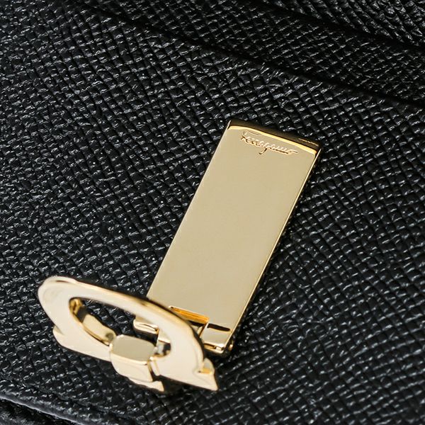 フェラガモ FERRAGAMO カードケース 22D198 0683350 ガンチーニ