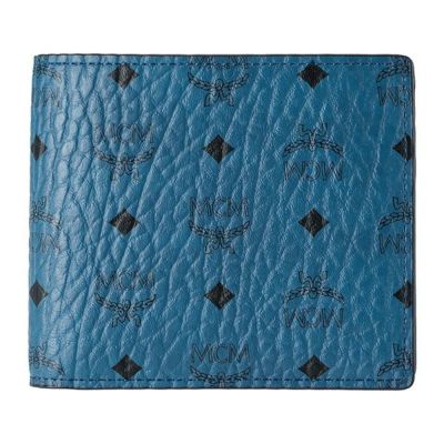 MCM 青 レザー 二つ折り財布 MCM 青 レザー 二つ折り財布 楽天市場】mcm 財布 青（財布