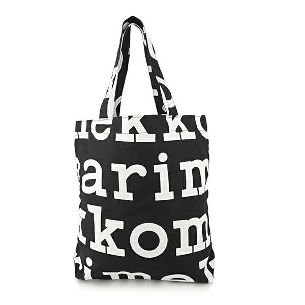 【国内即発送】マリメッコ トートバッグ 047312 911 マリメッコ Marimekko トートバッグ 047312 911 ロゴ ブラック