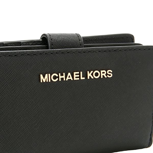 マイケルコース MICHAEL KORS 2つ折り財布 35F7GTVF2L BLACK