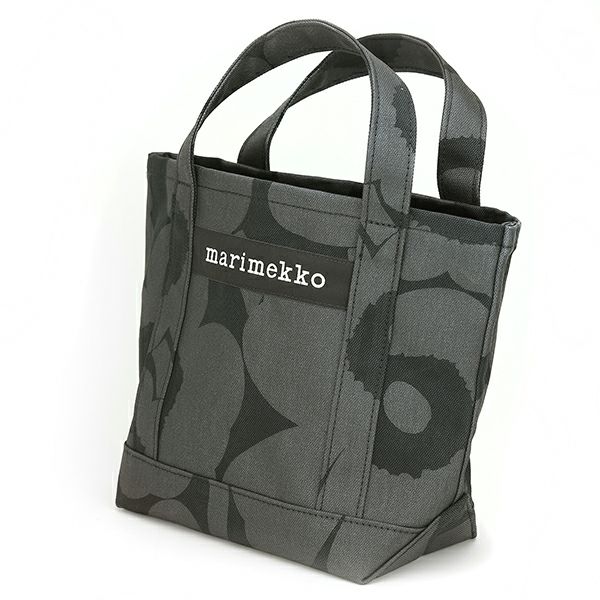 マリメッコ(Marimekko) トートバッグ 047586 999 PIENI UNIKKO ピエニ ウニッコ SEIDI WX セイディ  BLACK(ブラック) ブラック 黒/グレー | ブランドストリートリング【本店】