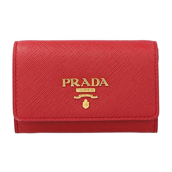 プラダ PRADA カードケース 1MH027 QWA F068Z サフィアーノ メタル
