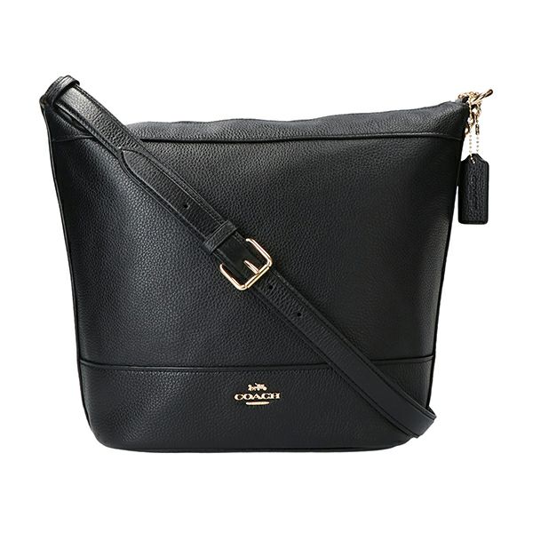 コーチ COACH ショルダーバッグ F72692 IMBLK ペブルドレザー ブラック