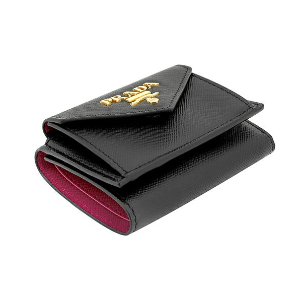プラダ PRADA 3つ折り財布 1MH021 ZLP F061H サフィアーノ