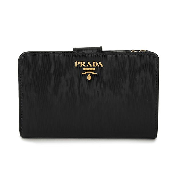プラダ PRADA 2つ折り財布 1ML225 2B6P F0002 ヴィッテロ ムーヴ