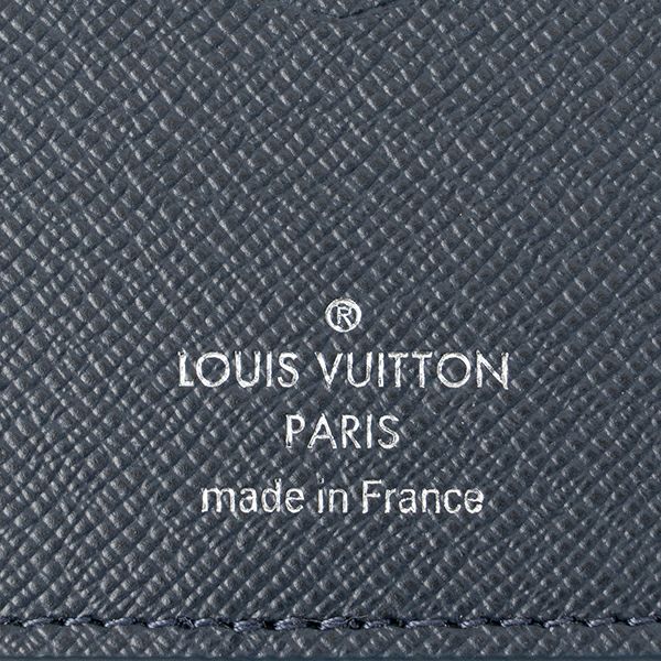 ルイヴィトン Louis Vuitton カードケース M30535 タイガ ネイビー 紺