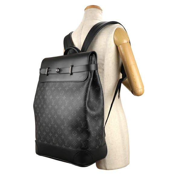 Louis Vuitton Monogram Eclipse Steamer Backpack 246263