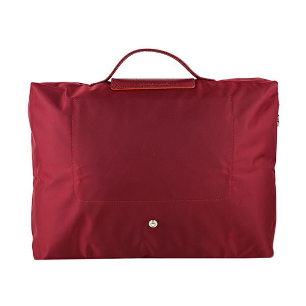 ロンシャン ブリーフケース レッド Red Longchamp Le pliage Size Large 🔅Price | 45K 🔅Laptop