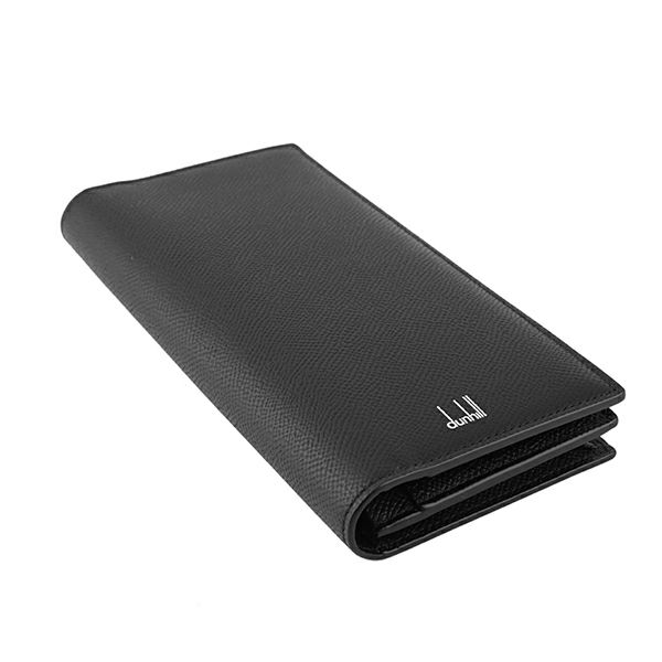 ★現行・極美品★dunhill ダンヒル カドガン ジップコート 長財布 黒 ダンヒル DUNHILL ジップコートウォレット カドガン （ネイビー