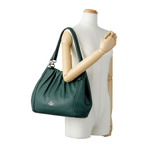 新品 コーチ COACH ショルダーバッグ MAYA SHOULDER BAG グリーン 緑-