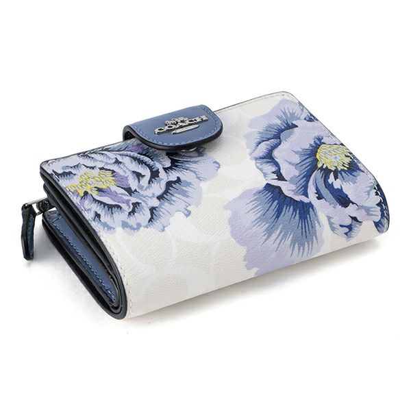 COACH 二つ折り財布 C3453 KAFFE　FASSETT プリント 楽天市場】コーチ COACH 財布 二つ折り財布 FC3453 C3453 FC3452