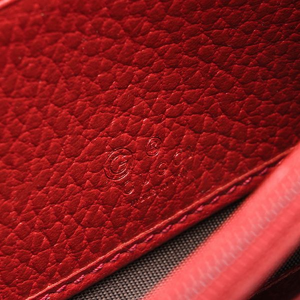 グッチ(GUCCI) 長財布 615524 CAO0G 6420 DOLLAR CALF 【アウトレット】 ダラーカーフ コンチネンタルウォレット  RED(レッド) レッド 赤 | ブランドストリートリング【本店】