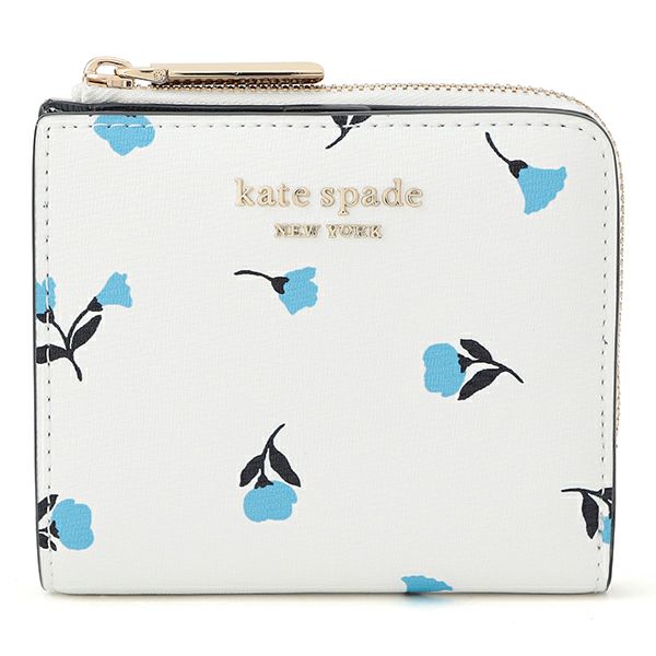 新品 ケイトスペード kate spade 2つ折り財布 DAINTY BLOOM SMALL