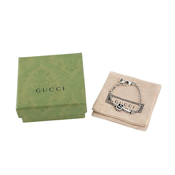 グッチ GUCCI ブレスレット 632207 J8400 0701 GGマーモント シルバー