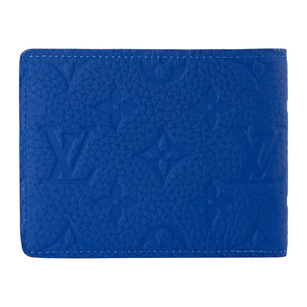 Louis Vuitton 二つ折り財布 青 ルイヴィトン Louis Vuitton 2つ折り財布 M80590 トリヨン