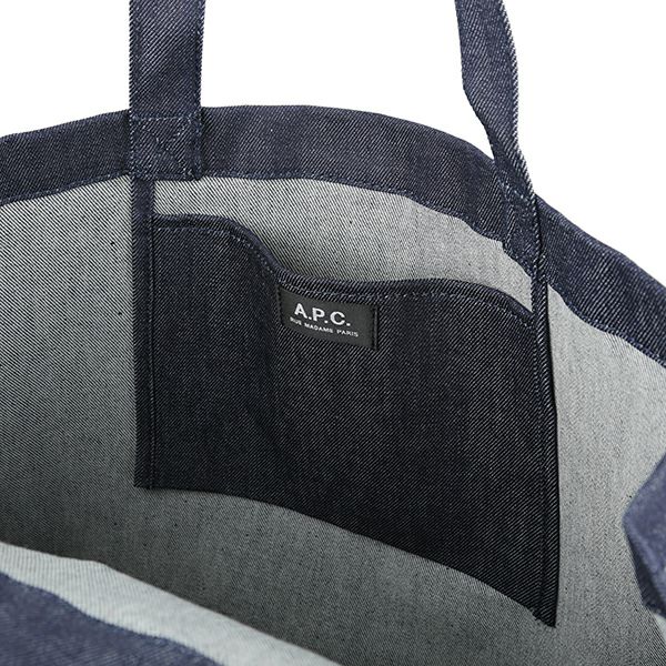 アーペーセー A.P.C. トートバッグ COCSX M61446 IAI ダニエラ ブルー