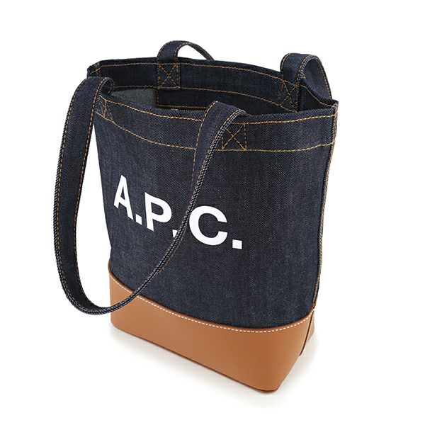 アーペーセー A.P.C. トートバッグ CODDP M61568 CAF アクセル ブルー