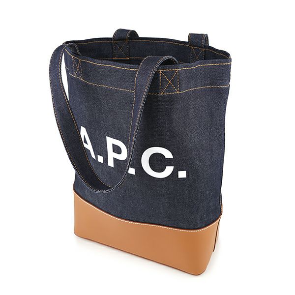 アーペーセー A.P.C. トートバッグ CODDP M61444 CAF アクセル ブルー