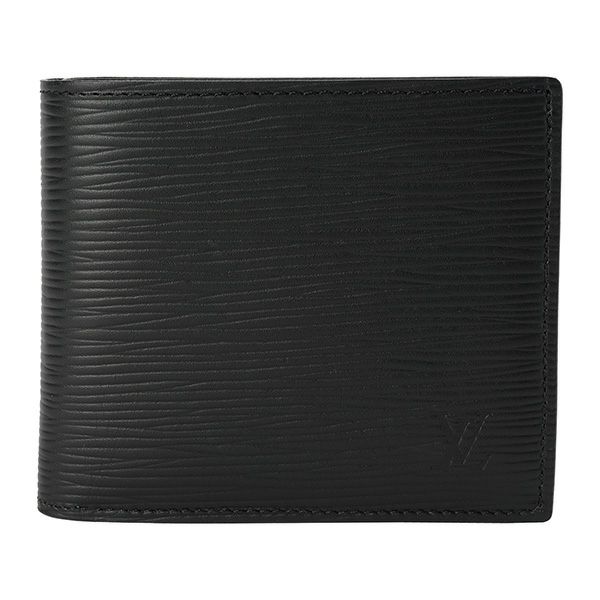 ルイヴィトン Louis Vuitton 2つ折り財布 M62289 エピ ブラック 黒