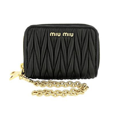 miu miu ミュウミュウ / レインボースタッズジップアラウンド