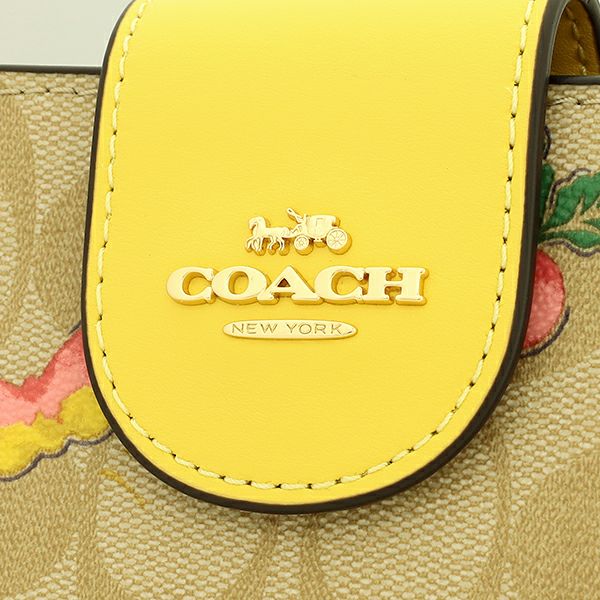 コーチ COACH 長財布 C8751 IMTVE シグネチャー ドリーミーベジー