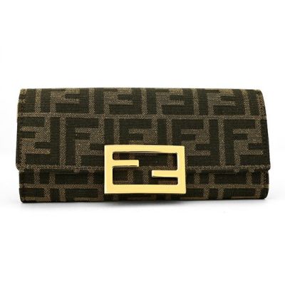 【美品】⭐︎FENDI⭐︎長財布 ロゴプリント⭐︎ブラウン⭐︎ 楽天市場】長財布（ブランドフェンディ）（レディース財布｜財布