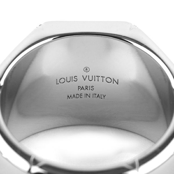 ルイヴィトン Louis Vuitton リング M62487 モノグラム シルバー 銀 ...