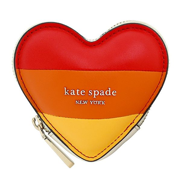 ケイトスペード kate spade コインケース K7838 960 レインボーハート マルチカラー MULTI | ブランドストリートリング【本店】