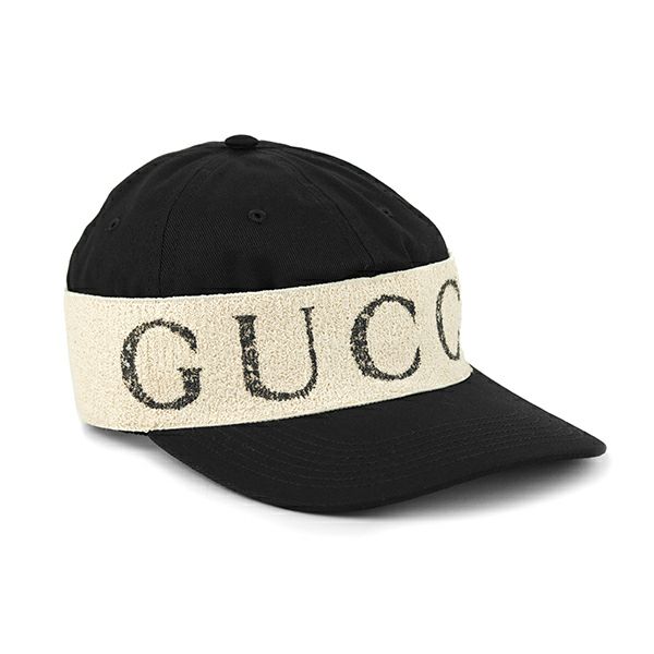 グッチ GUCCI キャップ 492545 4HC56 1077 S ロゴ ヘッドバンド