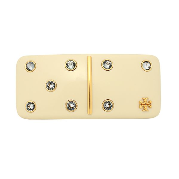 トリーバーチ TORY BURCH バレッタ 141130 960 キラ ホワイト 白