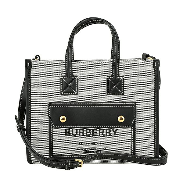 バーバリー BURBERRY トートバッグ 8044142 A1189 ロゴプリント