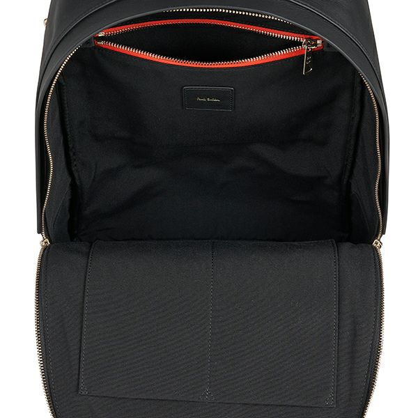 【美品】ポールスミス Paul Smith リュック マルチストライプブラック◎ 美品 ポールスミス リュック マルチストライプ ナイロン レザー