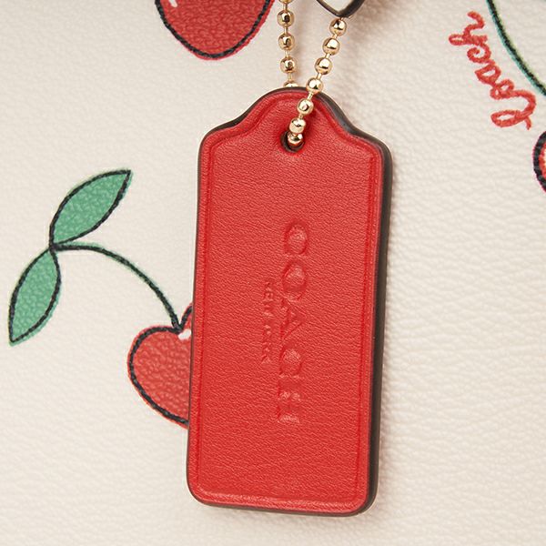 coach バック COACH コーチ バッグ ぺブルレザー ロリ カラーブロック C