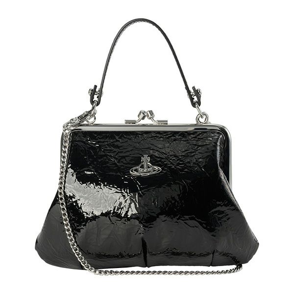 新作Vivienne Westwood ショルダーバッグ黑 Vivienne Westwood Linda ショルダーバッグ | ブラック
