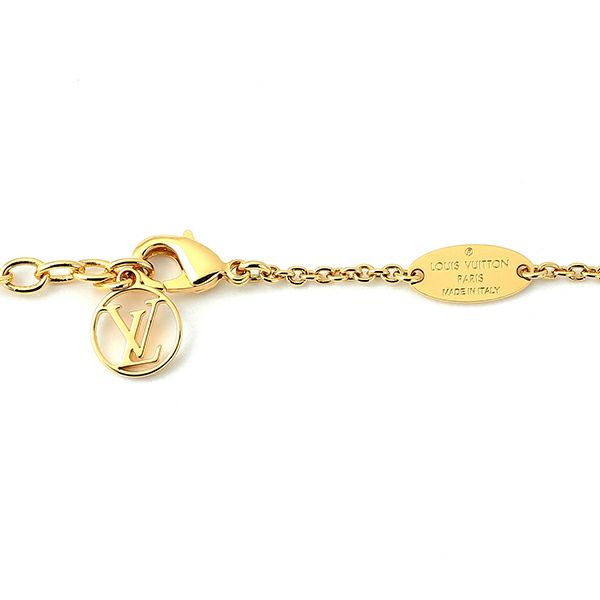 ルイヴィトン Louis Vuitton ネックレス M00981 LV フローラグラム ゴールド 金 GOLD