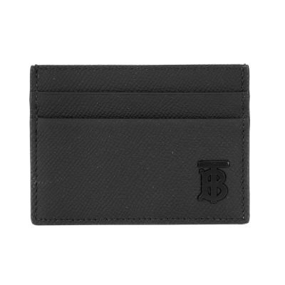 Burberry Black Leather Card Holder - 8069729 A1189 BLACK