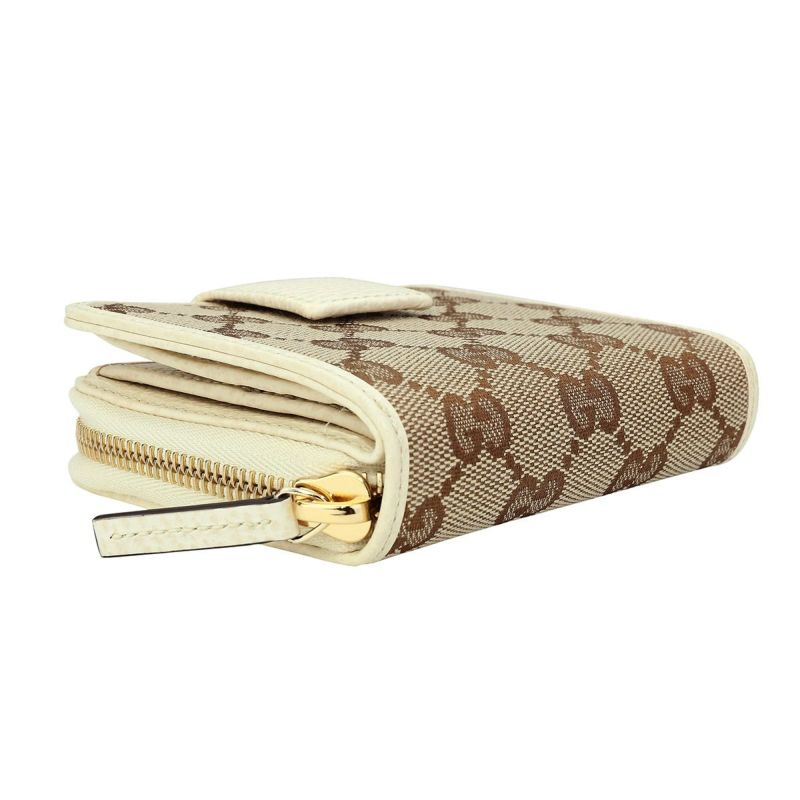 GUCCI ベージュ GGパターン 二つ折り財布 Amazon | GUCCI [グッチ] アウトレット 二つ折り財布 GG