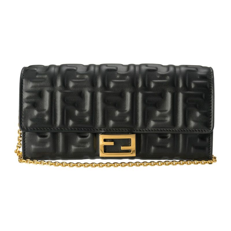 フェンディ FENDI 長財布 8M0365 AAJD F0KUR バゲット ブラック 黒 NERO | ブランドストリートリング【本店】