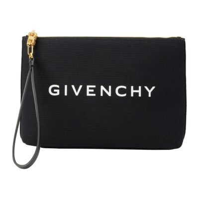 ジバンシイ GIVENCHY ポーチ BB60KS B1F1 001 ブランドロゴ ブラック